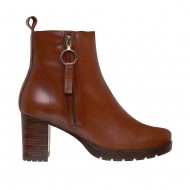 Botine Maro din Piele Naturala - Brinda