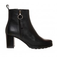 Botine Negre din Piele Naturala - Brinda Botine Negre din Piele Naturala - Brinda