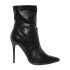 Botine Stiletto Negre toc cui - Anika