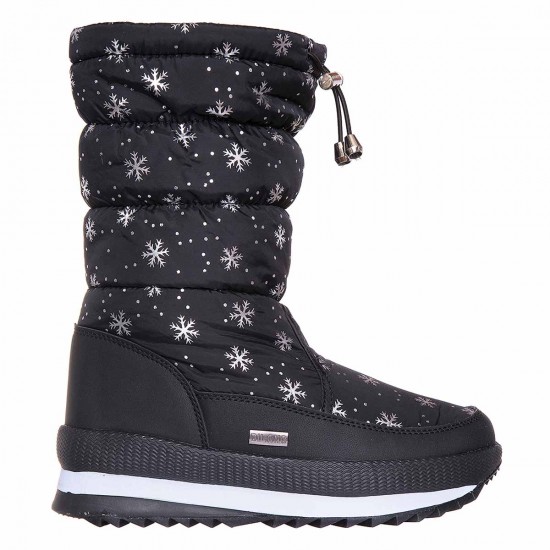 Cizme Dama de zapada Negru cu stelute - Osana