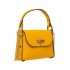 Geanta cu Albina Mini Bee din Piele Galbena - Juana