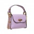 Geanta cu Albina Mini Bee din Piele Lila - Juana