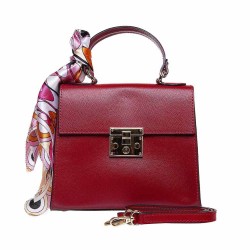 Geanta Office cu esarfa Piele Rosie - Eline