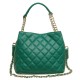 Geanta cu aspect matlasat Piele Verde - Lucia Geanta cu aspect matlasat Piele Verde - Lucia
