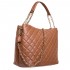 Geanta Dama Eleganta Piele Camel cu aspect matlasat - Cloe