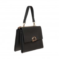 Geanta Dama Eleganta Piele Neagra - Lidia
