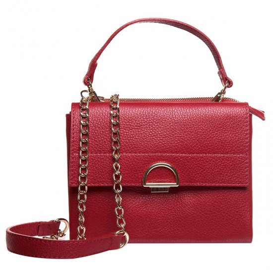 Geanta Dama Fashion din Piele Rosie - Lidia Geanta Dama Fashion din Piele Rosie - Lidia