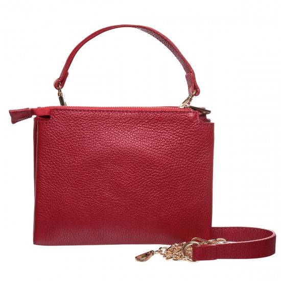 Geanta Dama Fashion din Piele Rosie - Lidia Geanta Dama Fashion din Piele Rosie - Lidia