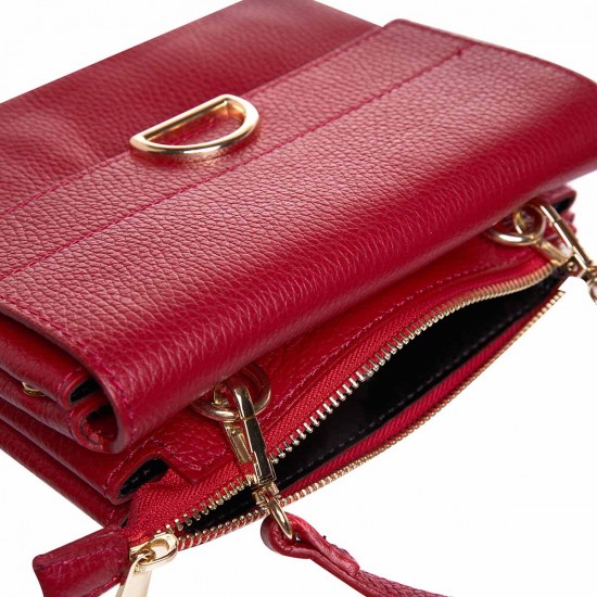 Geanta Dama Fashion din Piele Rosie - Lidia Geanta Dama Fashion din Piele Rosie - Lidia