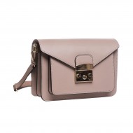 Geanta Dama model Crossbody Piele Crem - Evie Geanta Dama model Crossbody Piele Crem - Evie