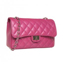 Geanta dama de umar Piele Fuchsia - Dalina