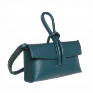 Geanta Mini Albastra din Piele Naturala - Amora