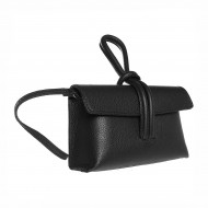 Geanta Mini Neagra din Piele Naturala - Amora