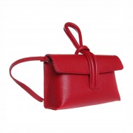 Geanta Mini Rosie din Piele Naturala - Amora Geanta Mini Rosie din Piele Naturala - Amora