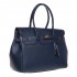 Geanta Office Eleganta Piele Bleumarin - Sandy