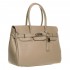 Geanta Office Eleganta Piele Crem - Sandy
