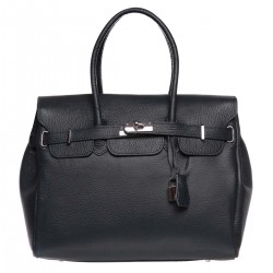 Geanta Office Eleganta Piele Neagra - Sandy Geanta Office Eleganta Piele Neagra - Sandy