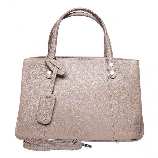 Geanta Dama model Office Piele Nude Inchis - Cate