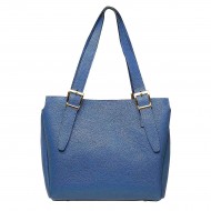 Geanta Albastra de Umar Piele Naturala - Casilda
