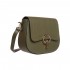 Geanta Crossbody din Piele Verde Kaki - Daria