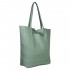 Geanta Verde Shopper din Piele Naturala - Atesa