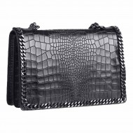 Geanta de umar din Piele Neagra - Verani Geanta de umar din Piele Neagra - Verani