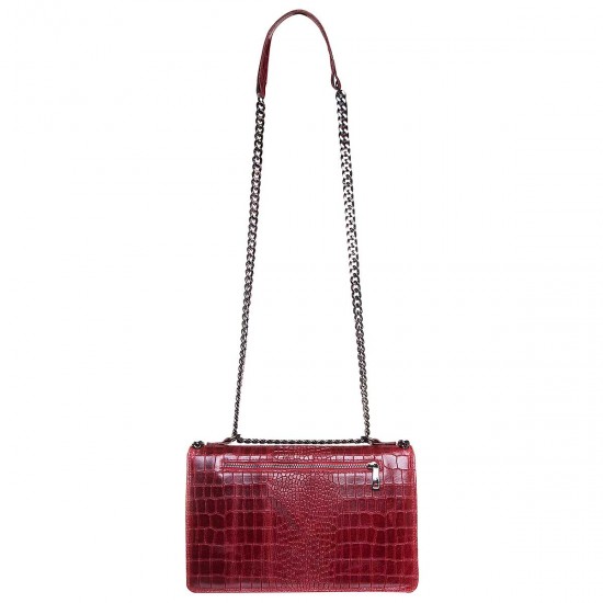 Geanta de umar din Piele Rosie - Verani