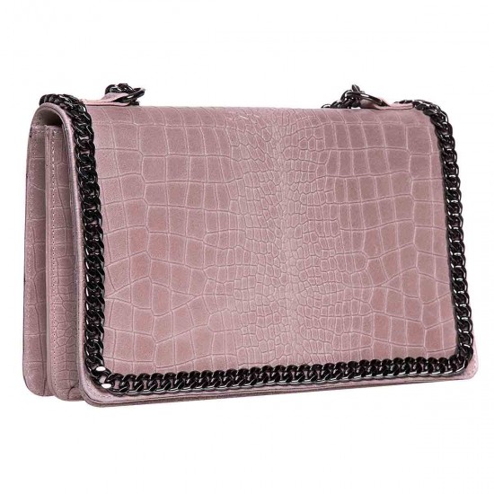 Geanta de umar din Piele Pudra - Verani