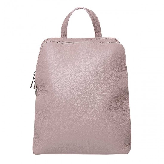 Rucsac Incapator pentru Femei Piele Naturala Nude Roze - Gracie