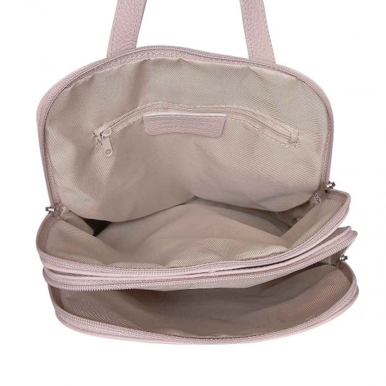 Rucsac Incapator pentru Femei Piele Naturala Verde Kaki - Gracie