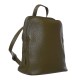Rucsac Incapator pentru Femei Piele Naturala Verde Kaki - Gracie