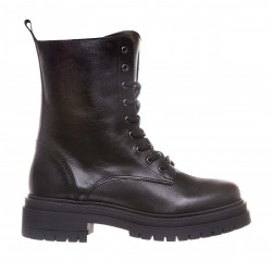 Bocanci Dama Casual din Piele Neagra - Rona
