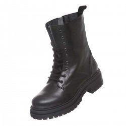 Bocanci Dama Casual din Piele Neagra - Rona