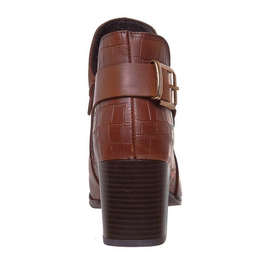 Botine Femei, Piele Maro - Wasia