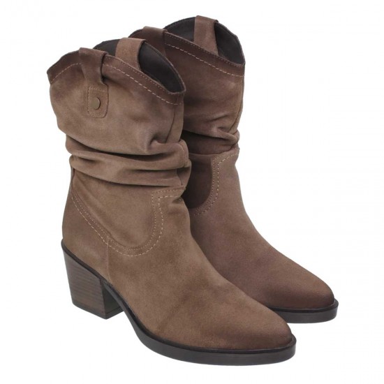 Ciocate Maro Fashion din Piele Intoarsa - Nergis