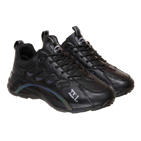 Adidasi Barbatesti Piele Eco Neagra - Bono