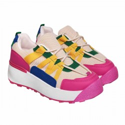 Adidasi Dama Casual Colorati - Ruby