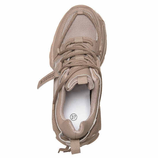 Adidasi Dama Fashion Crem - Amaya