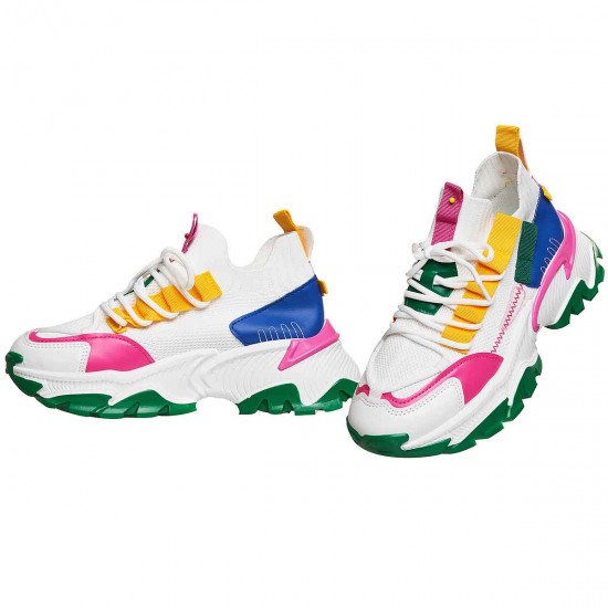 Adidasi Dama Multicolori - Olive