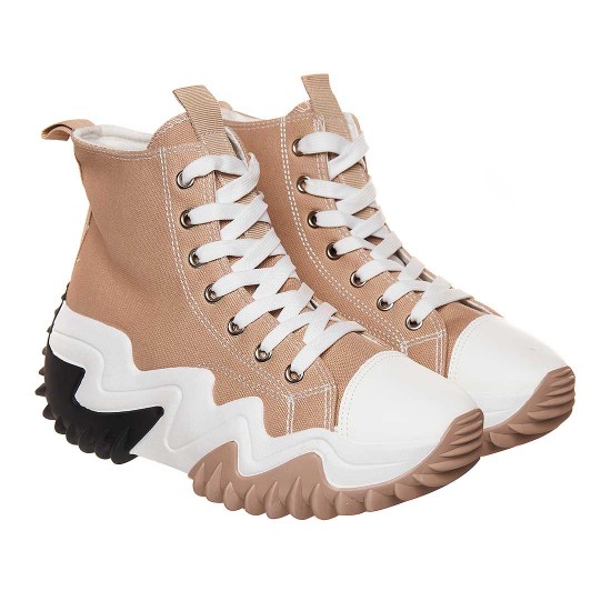 Bascheti Dama Crem cu platforma- Anisa Bascheti Dama Crem cu platforma- Anisa