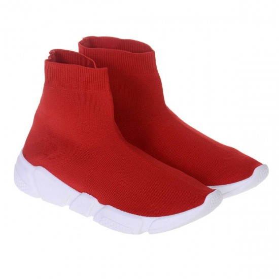 Adidasi Dama Rosii din Textil - Angie