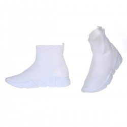 Adidasi Dama Albi din Textil - Angie