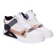 Sneakers Barbati Piele Ecologica Alb-Gri-Crem - Blake