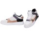 Sneakers Barbati Piele Ecologica Alb-Gri-Crem - Blake