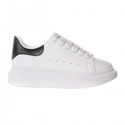 Sneakers Barbati Piele Ecologica Alba - Adril