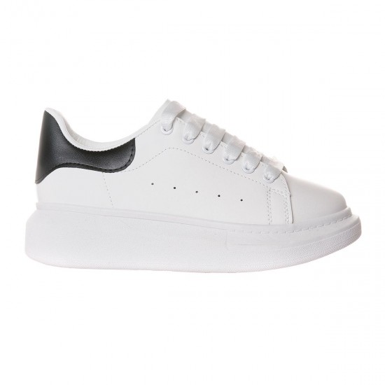 Sneakers Barbati Piele Ecologica Alba - Adril