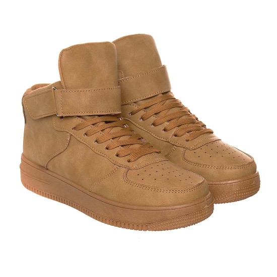 Sneakers Barbati Piele Ecologica Camel - Damian