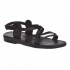 Sandale Romane Negre Unisex din Piele - Judy