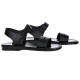 Sandale Romane Gladiator Piele Neagra Unisex - Amos