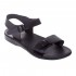 Sandale Romane Negre Unisex din Piele - Arko